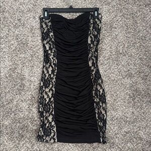 Elegant Black Lace Dress